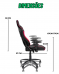 Cadeira Gamer Titan RS1 by Rhino Gamers - Amarela
