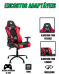 Cadeira Gamer Titan RS1 by Rhino Gamers - Amarela